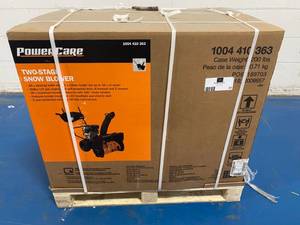 lot 57 image: POWERCARE 24 in. Two-Stage Gas Snow Blower with Electric Start and Headlight