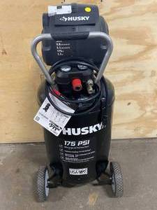 lot 62 image: HUSKY 30 Gal. 175 PSI High Performance Oil Free Portable Electric Air Compressor