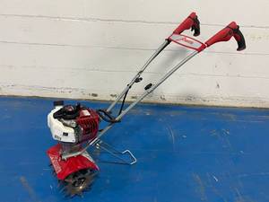 lot 65 image: MANTIS 25cc 4-Cycle Plus Gas Mini Tiller