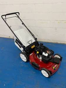 lot 72 image: TORO 22 in. Kohler High Wheel Variable Speed Gas Walk Behind Self Propelled Lawn Mower
