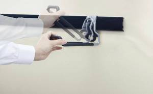 lot 50 image: Lot of 6 RUBBERMAID FastTrack Garage 48 in. Hang Rail Track Storage System