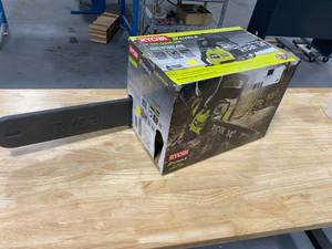 lot 36 image: RYOBI 14 in. 37cc 2-Cycle Gas Chainsaw