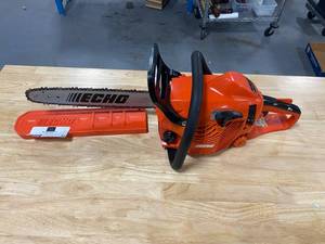 lot 35 image: ECHO 14 in. 30.5 cc Gas 2-Stroke Cycle Chainsaw