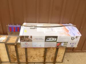 LP Eco Temp Portable water heater. Unable to fully test. As shown.