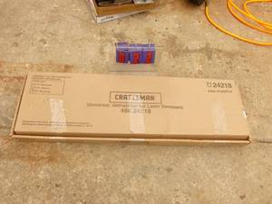 Craftsman Universal Dethatcher for lawn sweeper. Appears new in box. As shown.