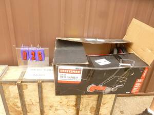 Craftsman 18 Reel Mower. Appears new in box. As shown. May be missing some hardware