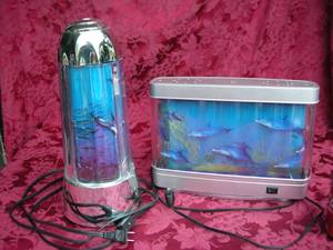 lot 48 image: 2 Electric Motion Lamps