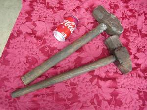 lot 14 image: 2 Blacksmith Hammers