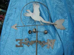 lot 30 image: Metal Pheasant Weather Vane
