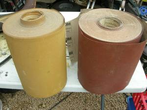 lot 31 image: 2 RollsDrums 12 wide Sand Paper