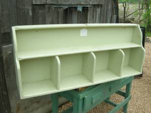 lot 33 image: Old Wooden Shelf