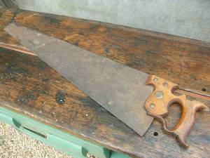 lot 34 image: Antique Wheeler Madden & Clemson Saw