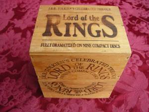 lot 123 image: Lord of the Rings 9 CD set