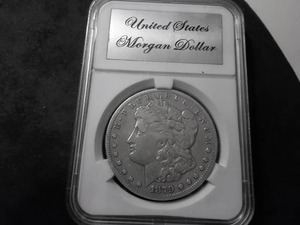 1879 CC  Morgan Silver Dollar