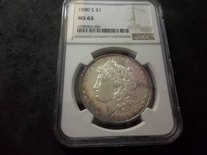 1880 S Morgan Silver Dollar