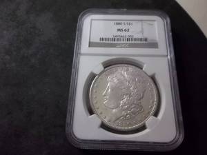1880 Morgan Silver Dollar