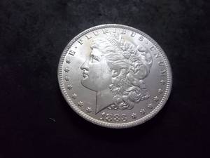 1883 O Morgan Silver Dollar