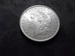 1884 O Morgan Silver Dollar