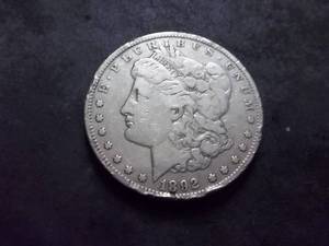 1892 Morgan Silver Dollar