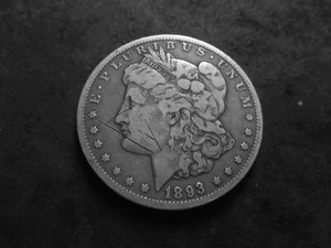 1893 Morgan Silver Dollar