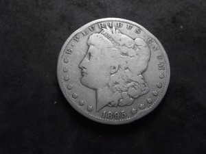 1895 S Morgan Silver Dollar
