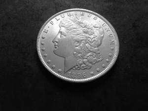 1896 Morgan Silver Dollar