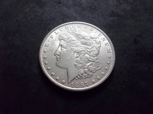 1897 Morgan Silver Dollar
