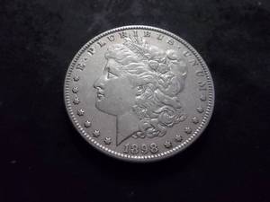 1898 Morgan Silver Dollar