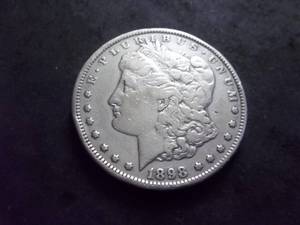 1898 S Morgan Silver Dollar
