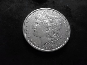 1900  Morgan Silver Dollar