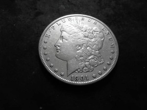 1901 S Morgan Silver Dollar