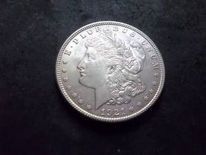 1921  Morgan Silver Dollar