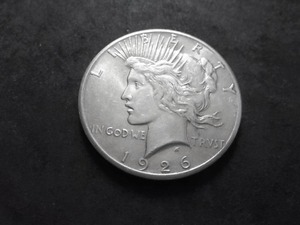 1926 Silver Peace Dollar