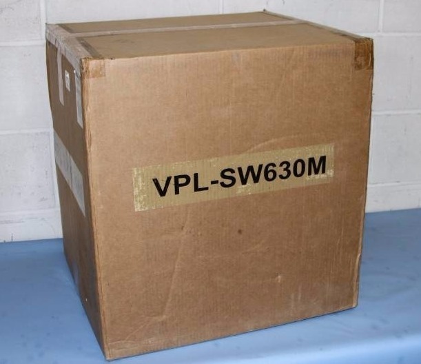 lot 8 image: Sony VPL-SW630 Ultra Short Throw 3100 Lumen LCD Projector  Projection System - NEW in Box