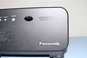 lot 7 image: Panasonic PT-DW7000U-K 169 3-Chip DLP Widescreen 6000 ANSI Lumen Projector