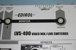 lot 43 image: Roland LVS-400 Edirol Professional 4-Channel Live Video Production Switcher
