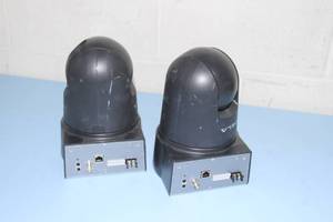 lot 47 image: Lot of 2 Sony SNC-RX550N Pan  Tilt  Zoom Robotic CCTV Surveillance Network Video Cameras