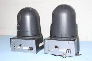 lot 48 image: Lot of 2 Sony SNC-RX550N Pan  Tilt  Zoom Robotic CCTV Surveillance Network Video Cameras