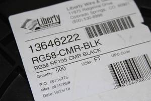 lot 83 image: Partial Spools  Reels of RG58 Coaxial Cable & X-Cross Shielded Tactical Microphone Audio Cable