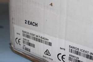 lot 111 image: Crestron SAROS 6.5 Express 2-Way In Ceiling Pro Audio Speaker - PAIR - New