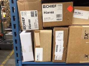 lot 116 image: HUGE 8 Lot of Miscellaneous Pro Audio & Video Items & Accessories - In Boxes