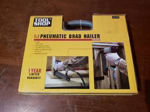 lot 3 image: Tool Shop 1 316 Pneumatic Brad Nailer NewUnused