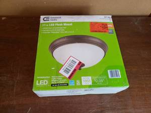 lot 19 image: 11 Flush Mount LED Ceiling Light
