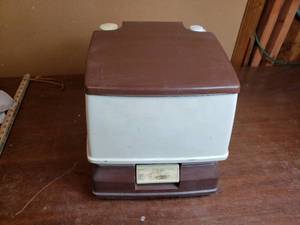 lot 39 image: Montgomery Wards Portable Toilet