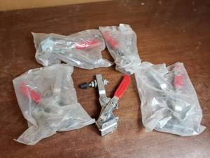lot 58 image: Set of 5 All American Toggle Clamps