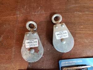 lot 67 image: Casters and Pulleys