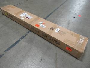 lot 401 image: Qualgear Fixed Frame Projector Screen - 169, 135 in. 4k HD Ultra White 1.2 Gain, QG-PS-FF6-169-135-W