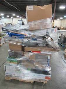lot 410 image: WHOLESALE MIXED PALLET OF MISCELLANEOUS TOOLS, SMALL HOUSEWARES AND MORE