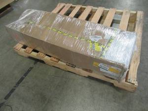 lot 416 image: John Deere 46 in. Front Blade Attachment for Tractors, BG20943 - Fits John Deere D100 Series Tractors.