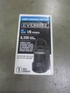 lot 805 image: Everbilt 16 HP Plastic Utility Pump SUP54-HD